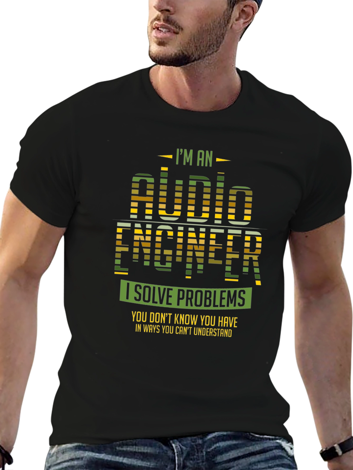 Audio Engineer Graphic T-Shirt