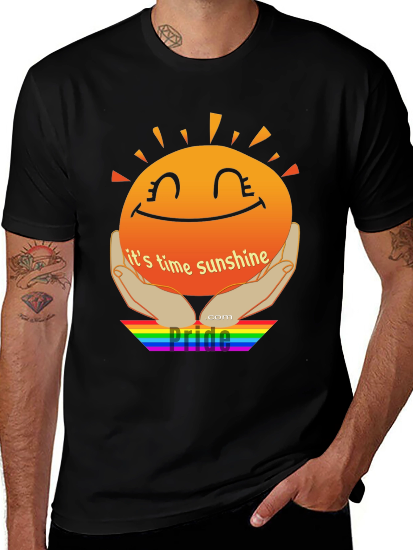 Sunshine Pride T-Shirt - Its Time Sunshine