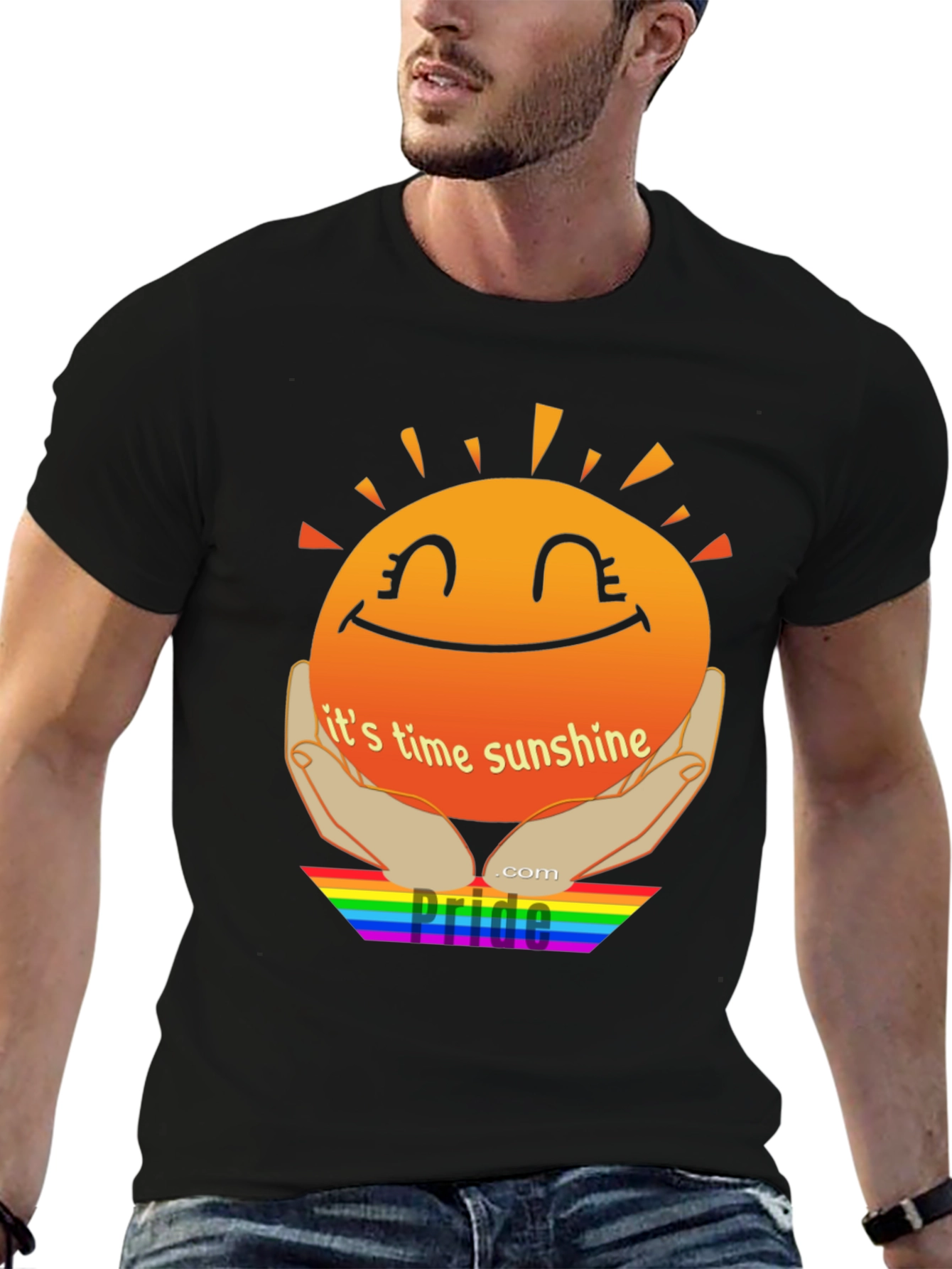 Sunshine Pride T-Shirt - Its Time Sunshine