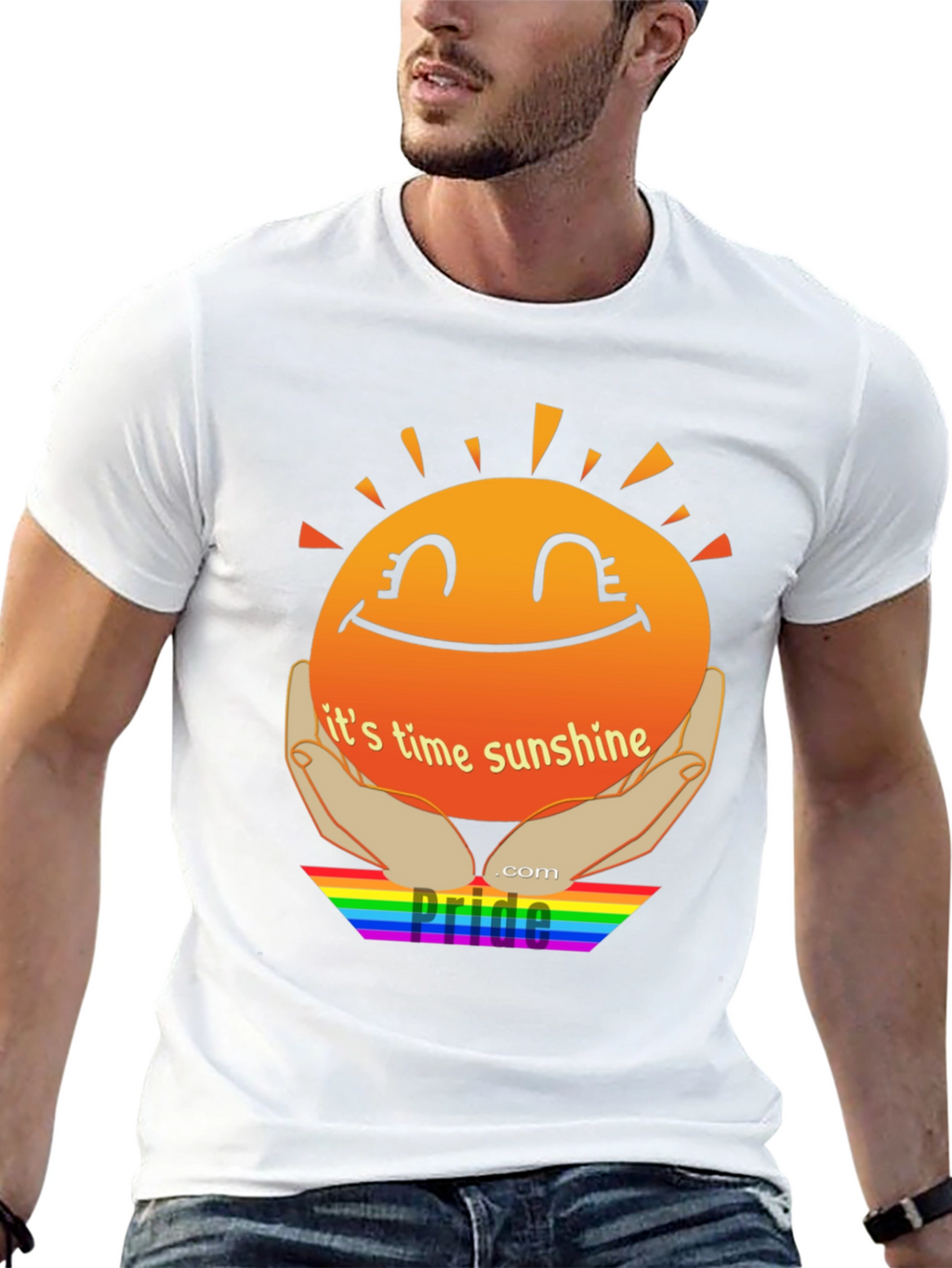 Sunshine Pride T-Shirt - Its Time Sunshine