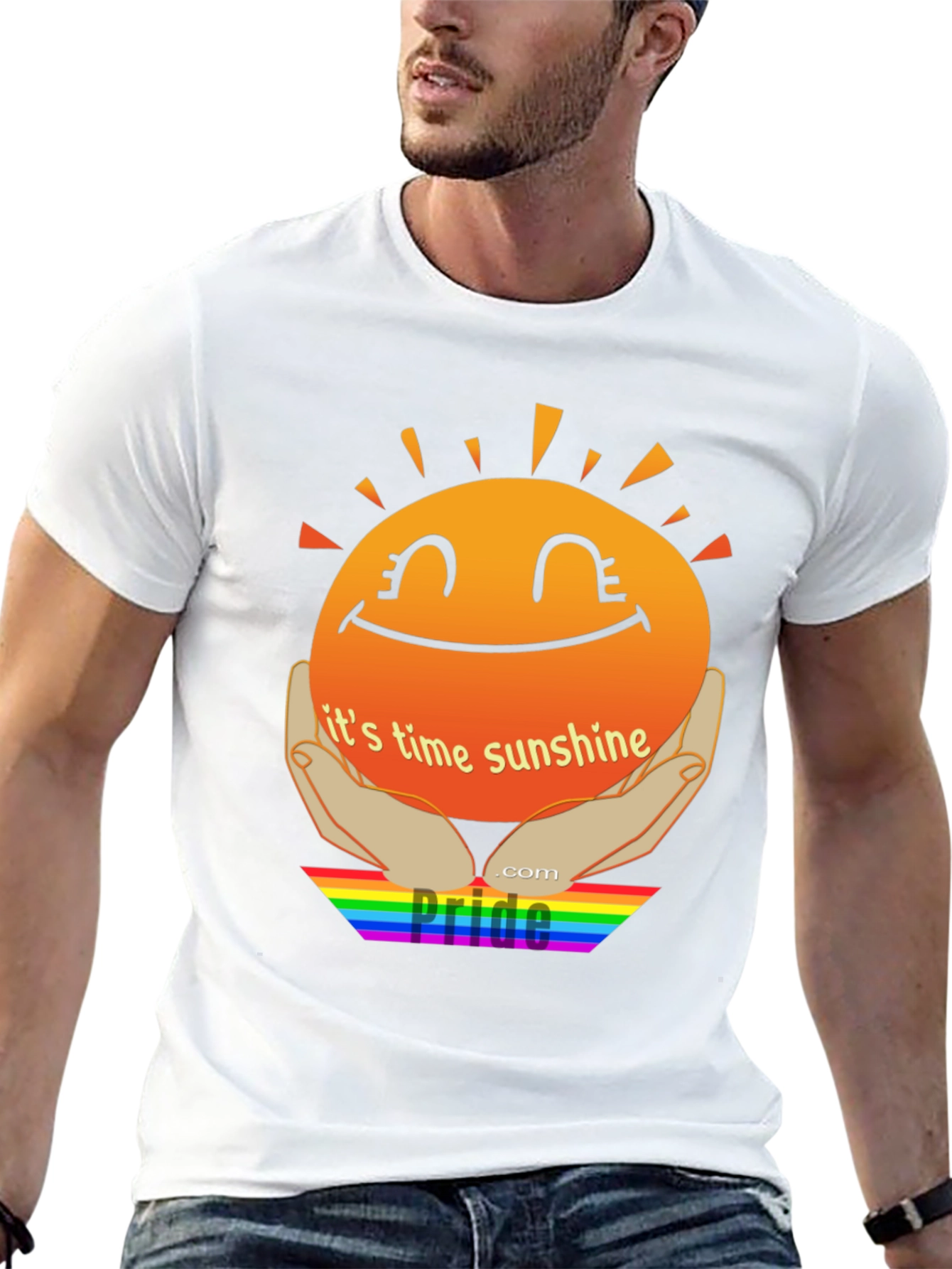 Sunshine Pride T-Shirt - Its Time Sunshine