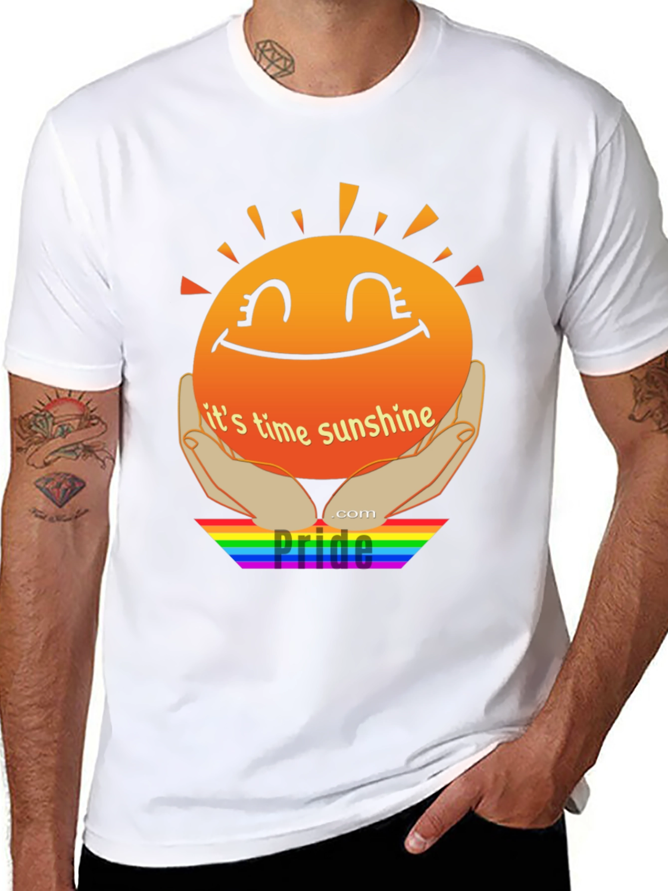 Sunshine Pride T-Shirt - Its Time Sunshine