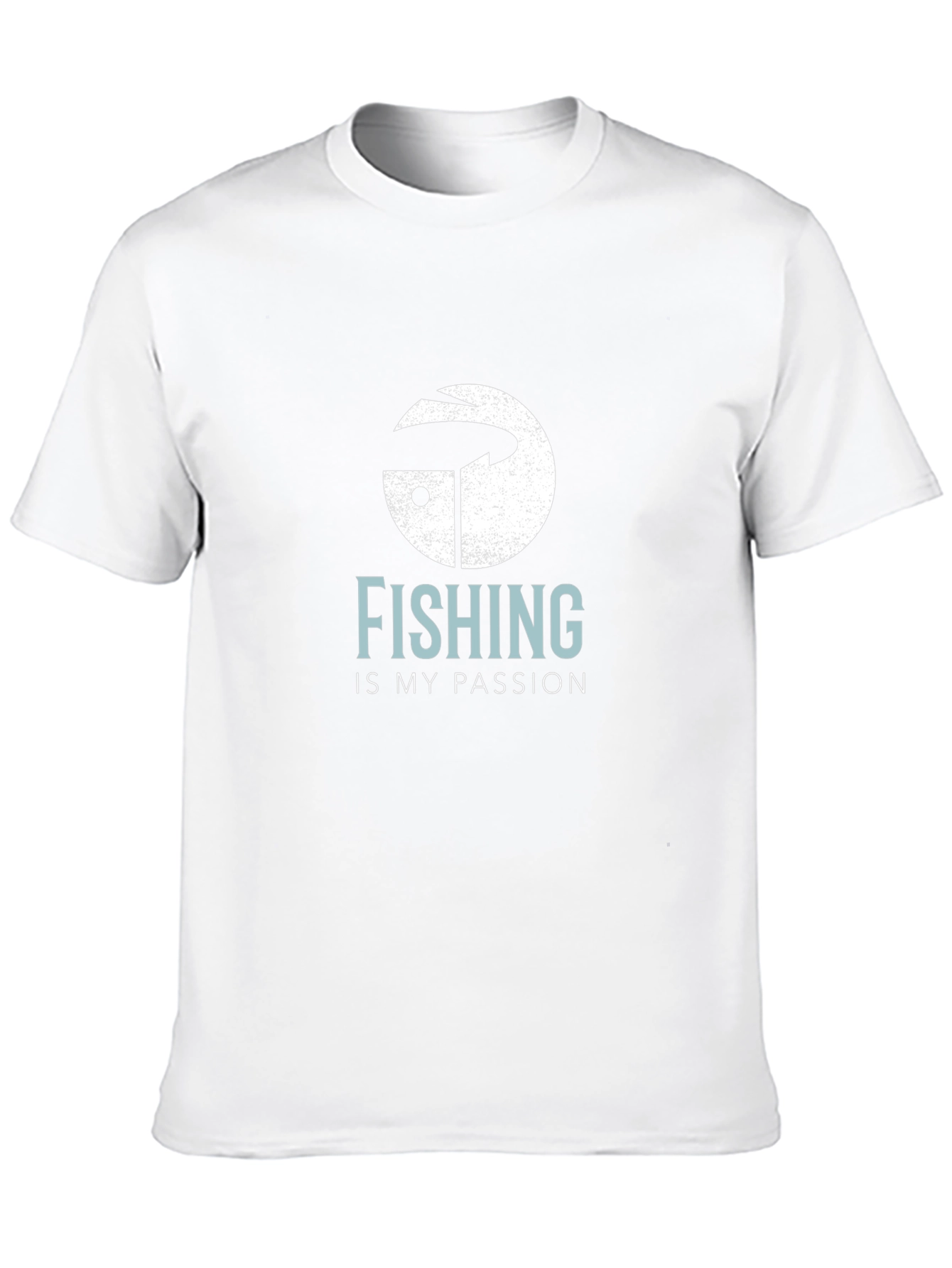 Fishing is My Passion T-Shirt Mens Black Tee