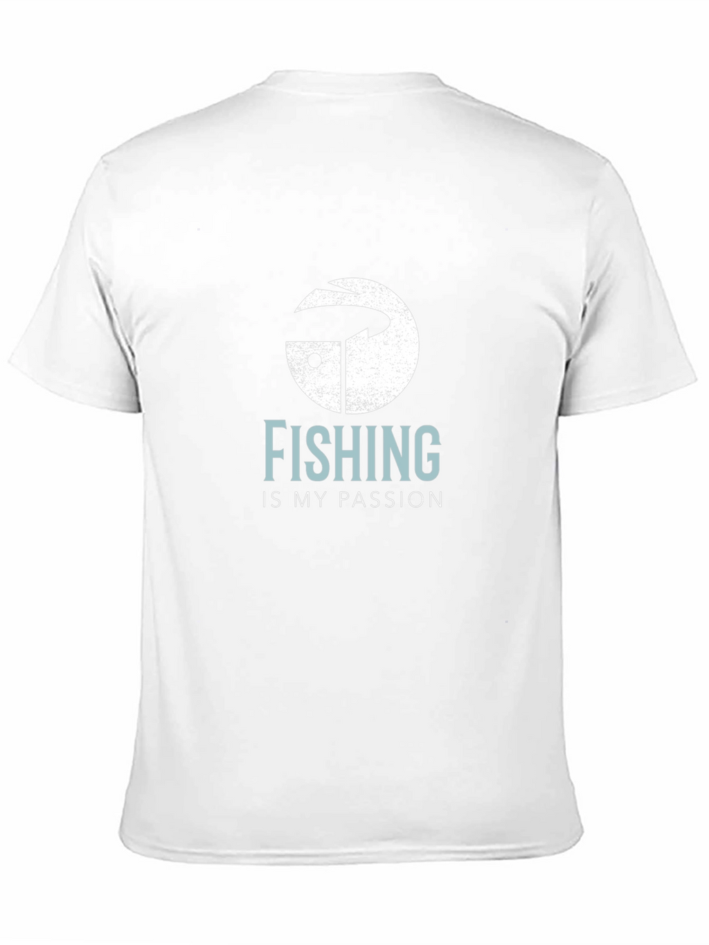 Fishing is My Passion T-Shirt Mens Black Tee