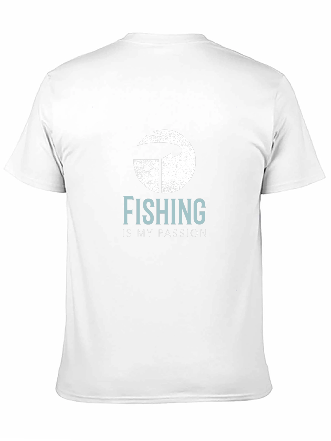 Fishing is My Passion T-Shirt Mens Black Tee