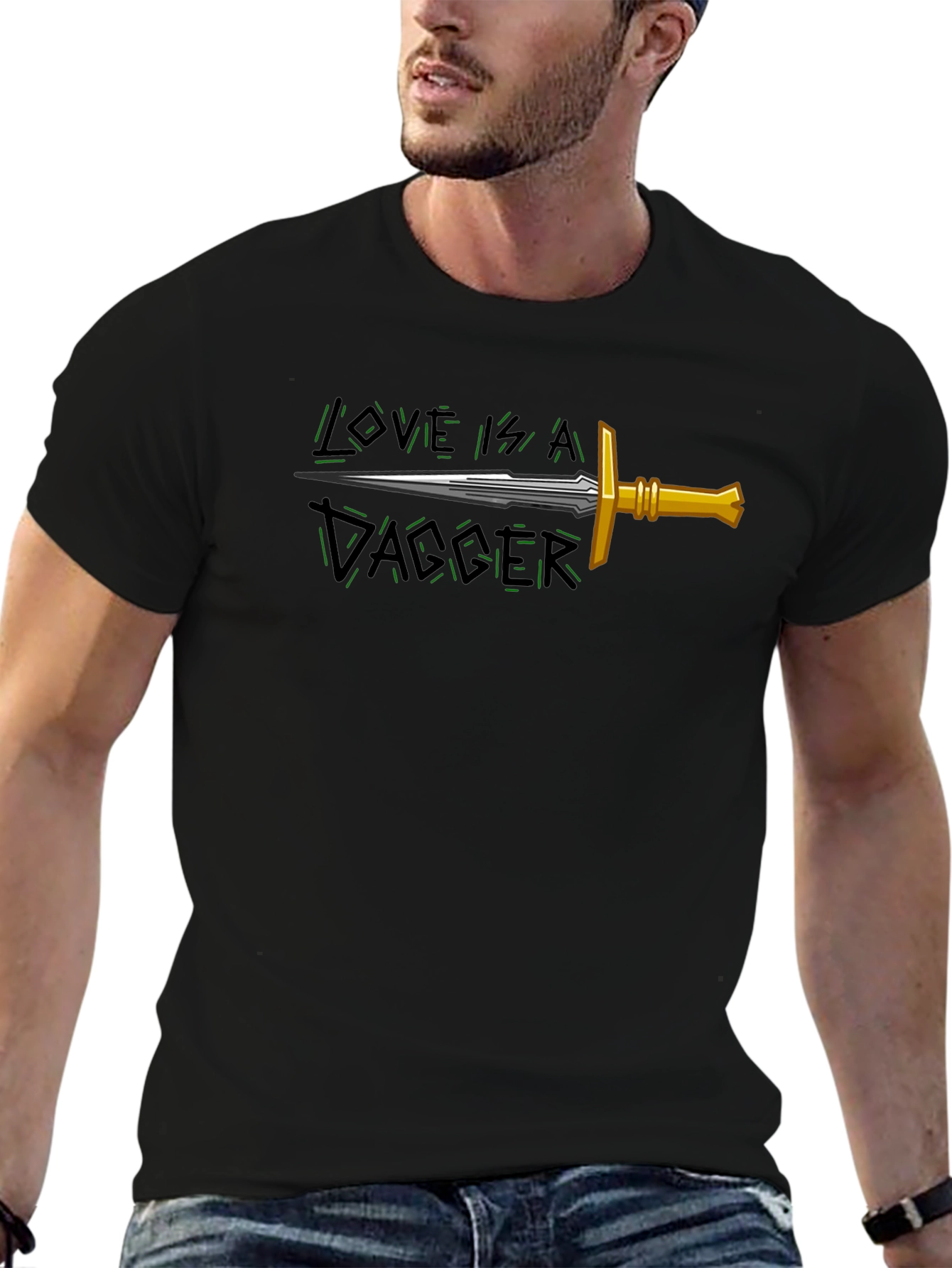 Love is a Dagger Graphic Tee