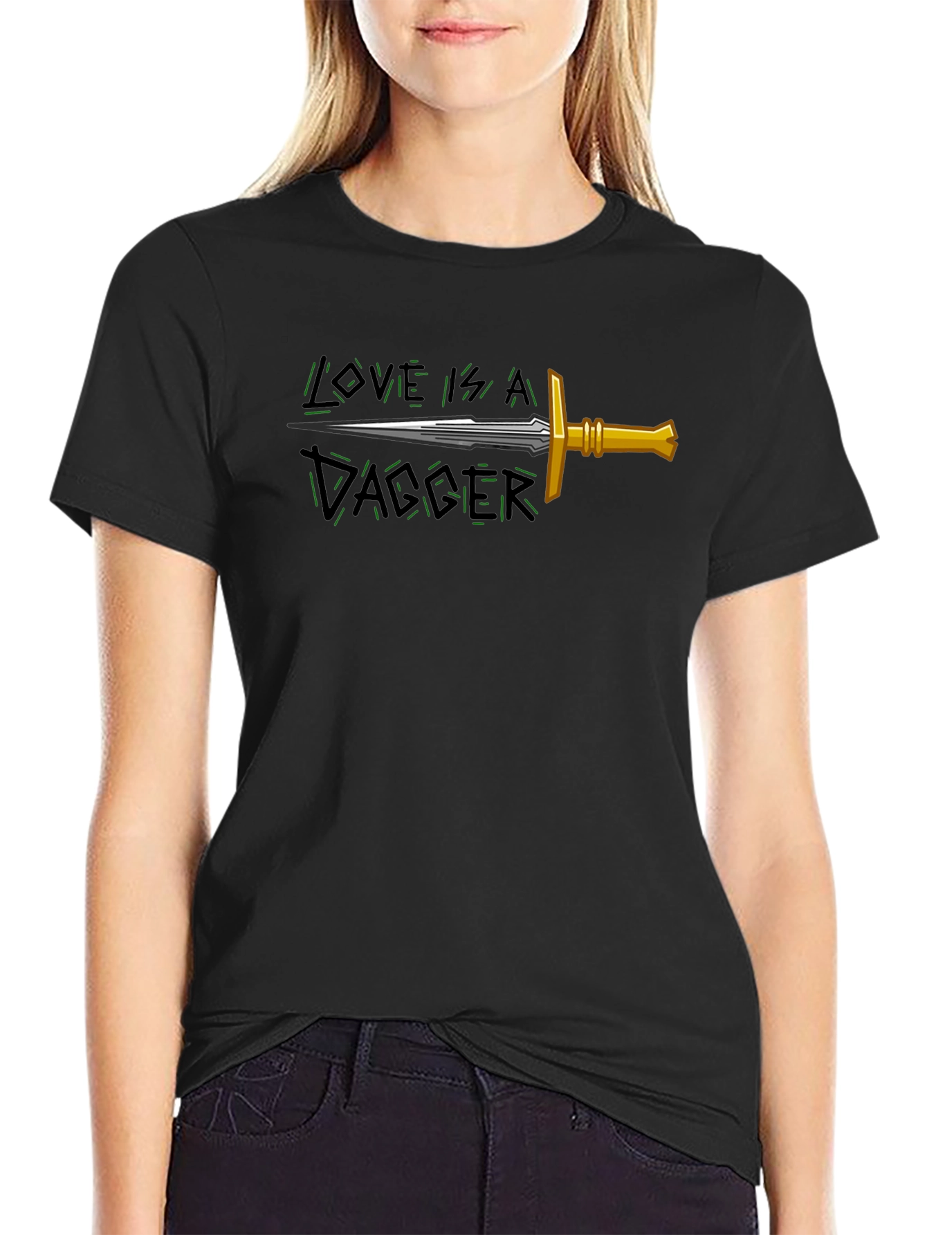 Love is a Dagger Graphic Tee