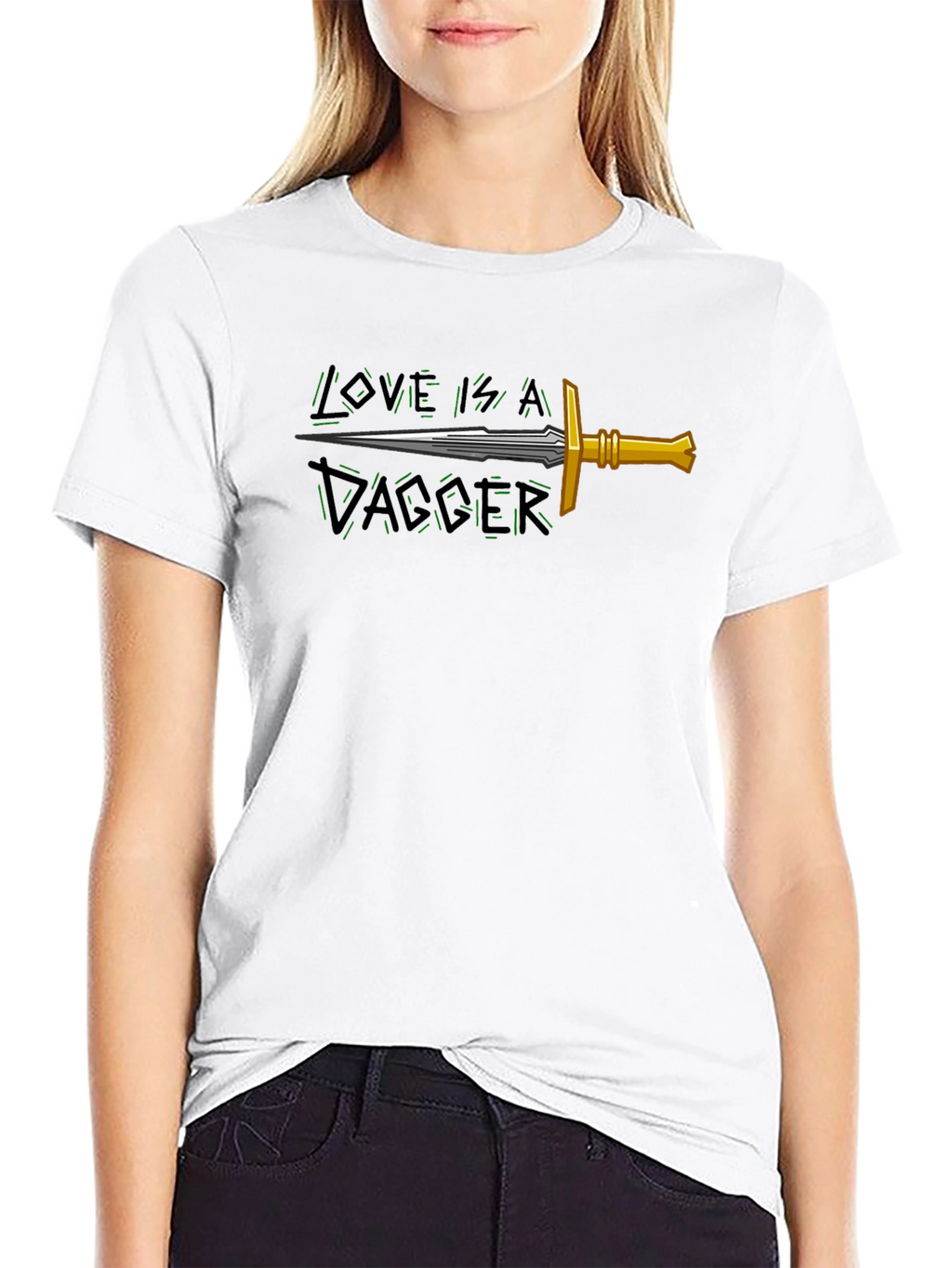 Love is a Dagger Graphic Tee