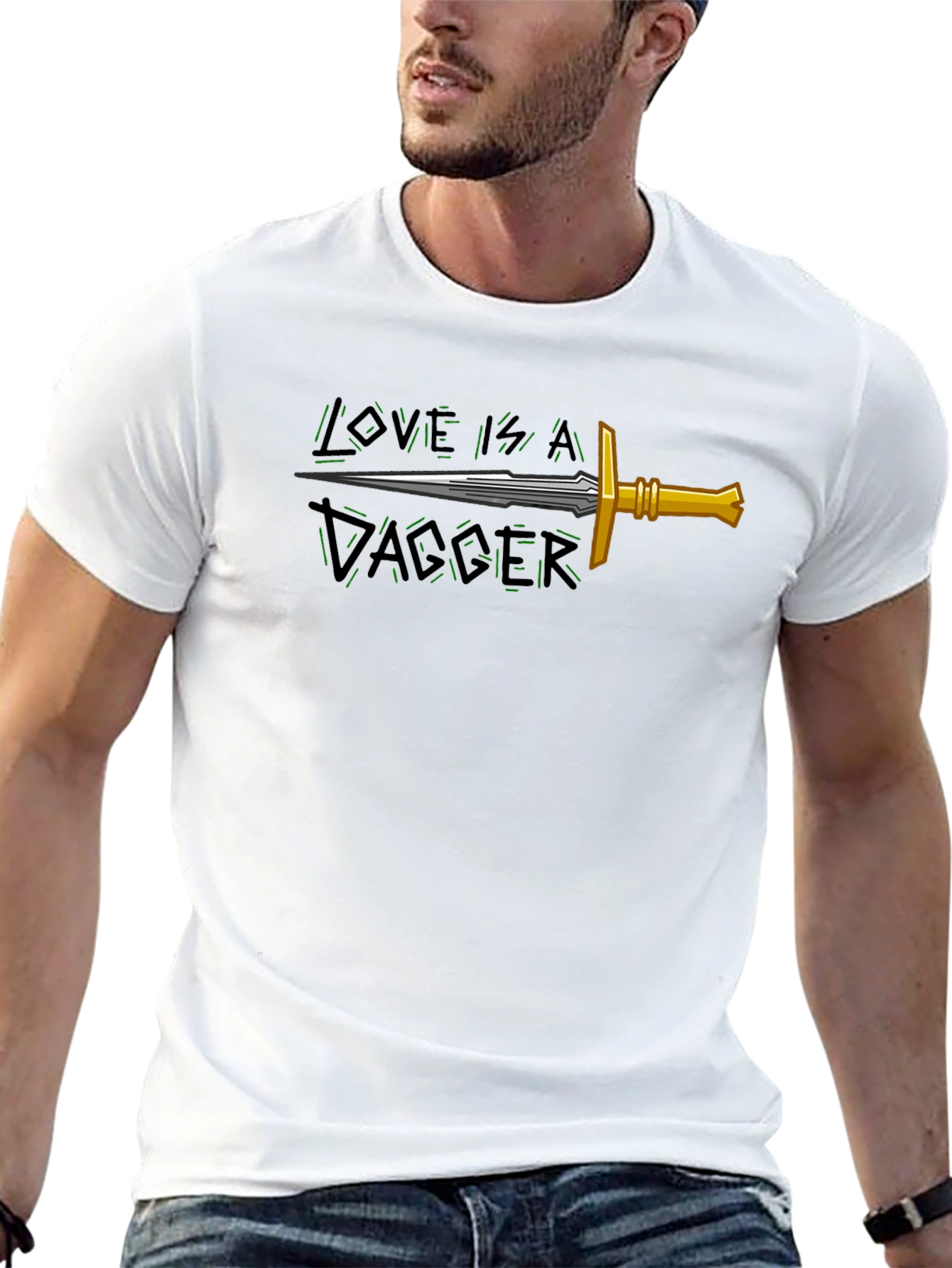 Love is a Dagger Graphic Tee