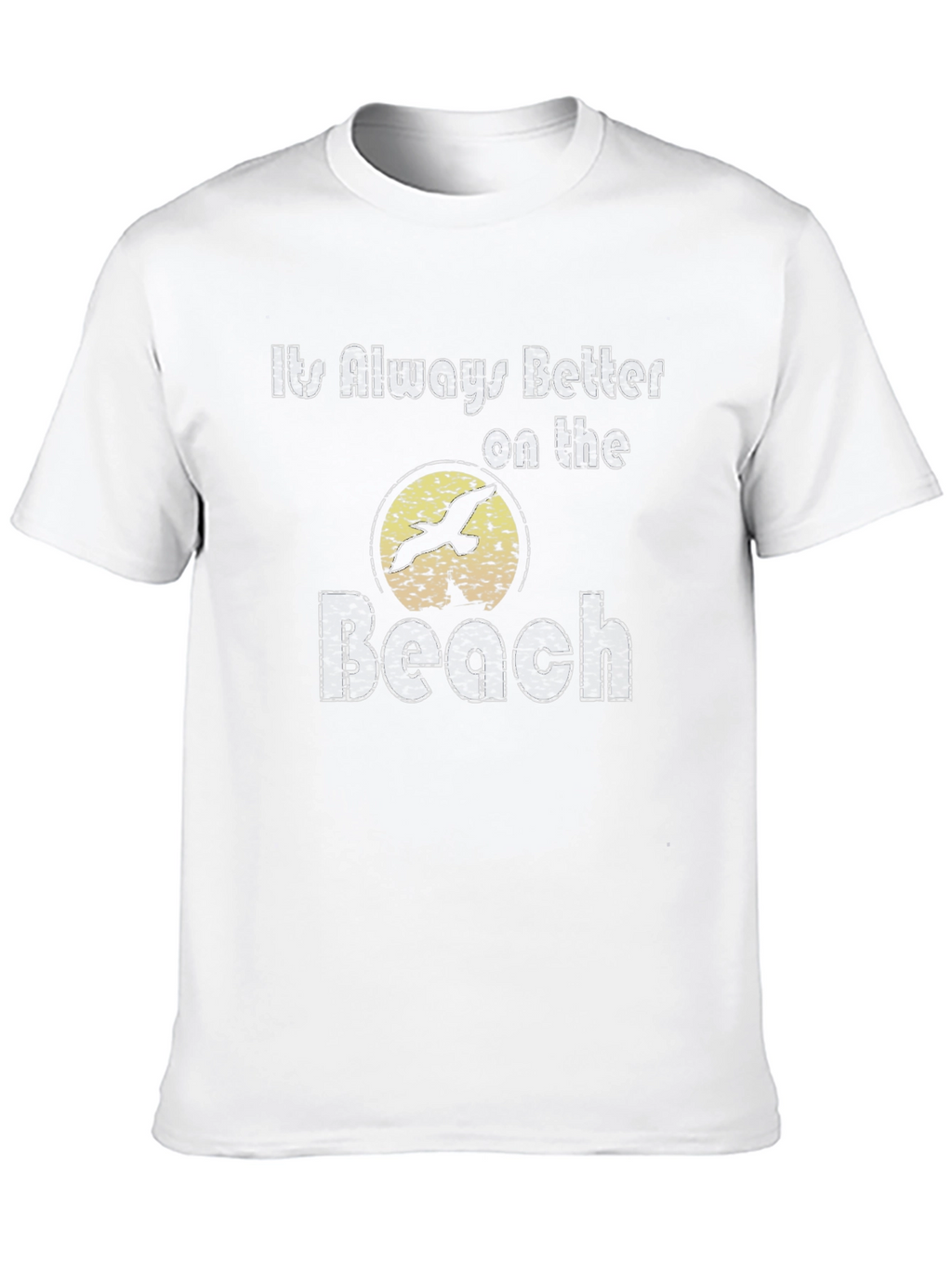 Its Always Better On The Beach Black T-Shirt
