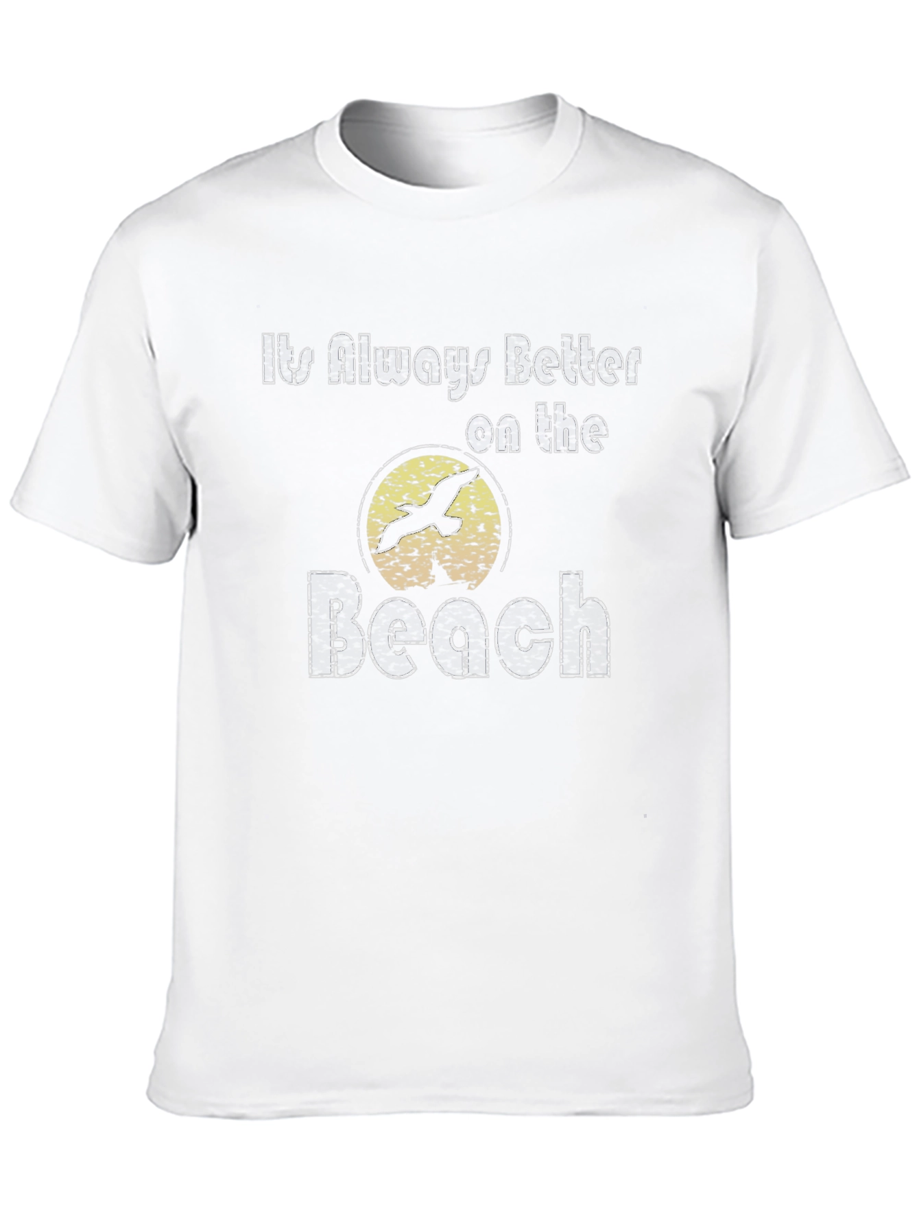 Its Always Better On The Beach Black T-Shirt