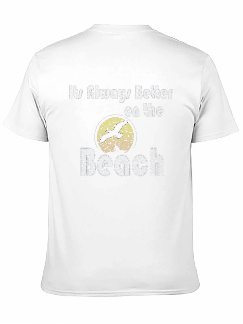 Its Always Better On The Beach Black T-Shirt
