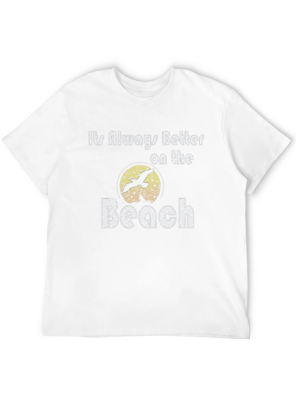 Its Always Better On The Beach Black T-Shirt