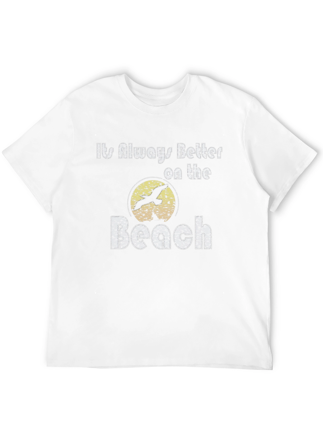 Its Always Better On The Beach Black T-Shirt