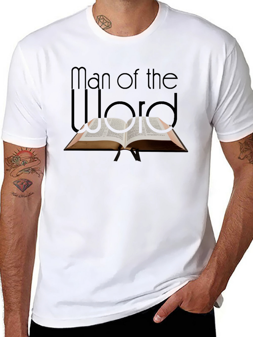 Man of the Word T-Shirt - Christian Apparel