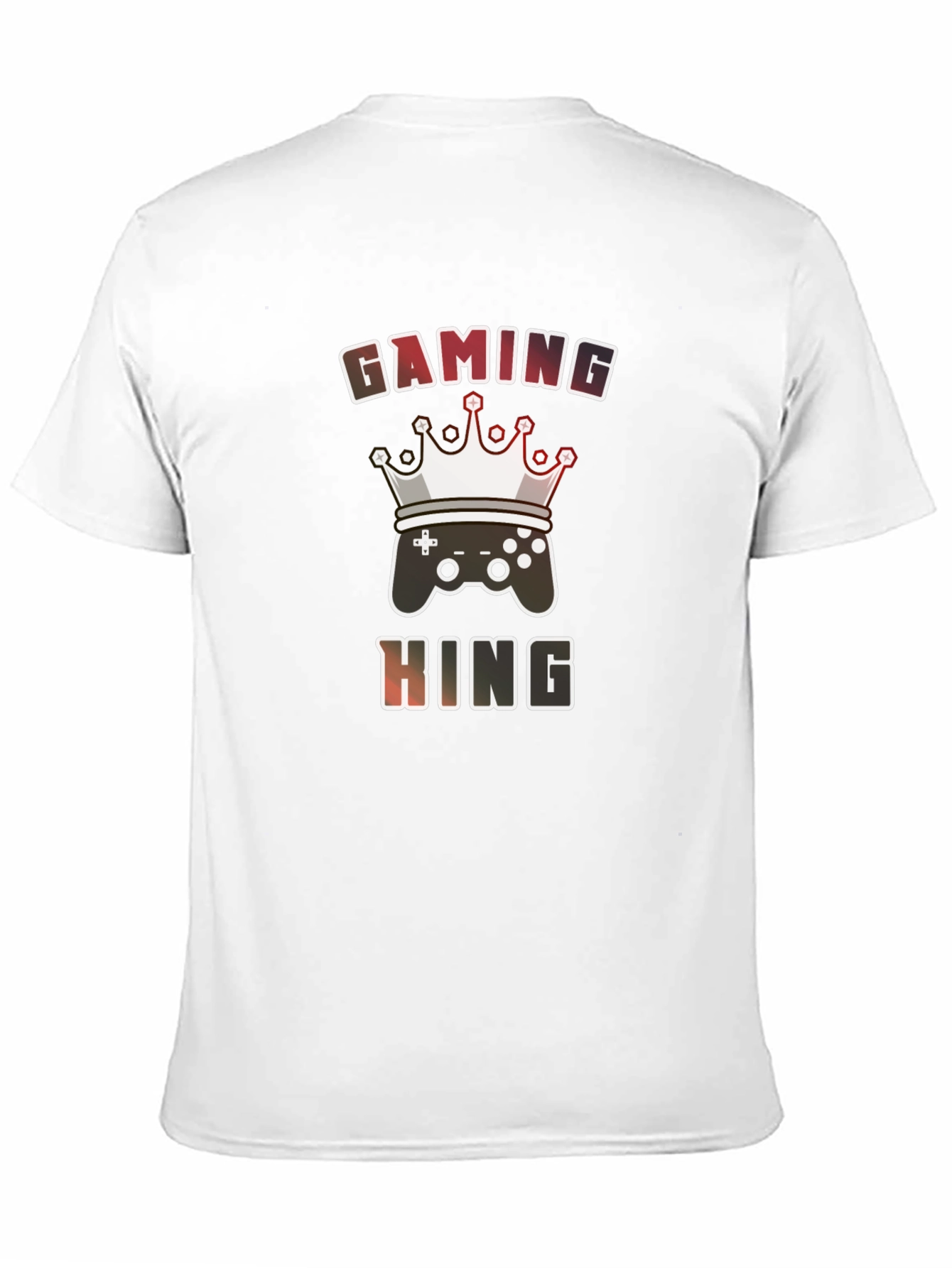 Gaming King Graphic Tee - Gamer T-Shirt