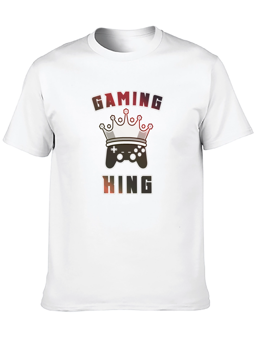 Gaming King Graphic Tee - Gamer T-Shirt
