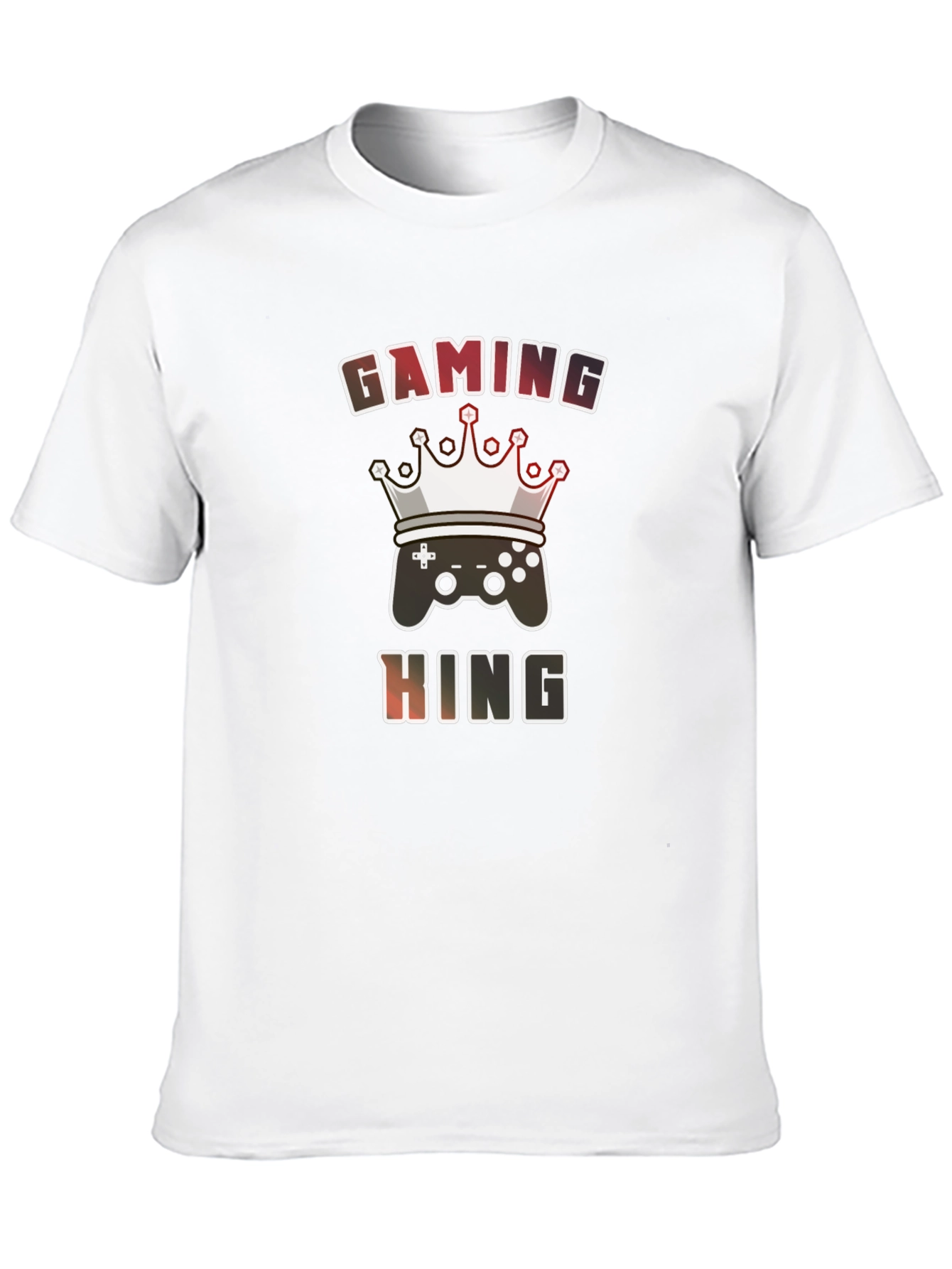 Gaming King Graphic Tee - Gamer T-Shirt