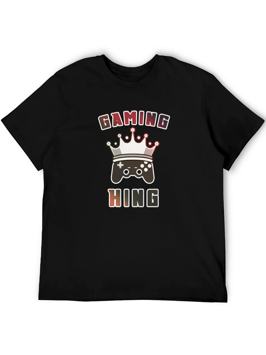 Gaming King Graphic Tee - Gamer T-Shirt