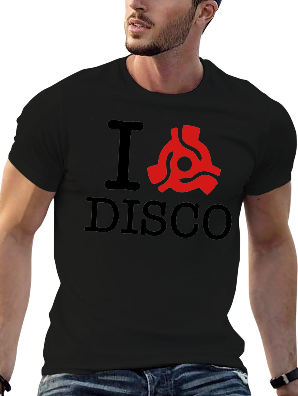 I Heart Disco T-Shirt - Retro Music Tee