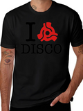I Heart Disco T-Shirt - Retro Music Tee