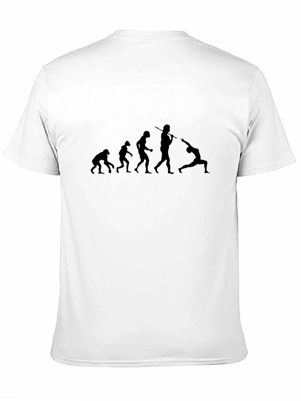 Evolution of Yoga Black T-Shirt