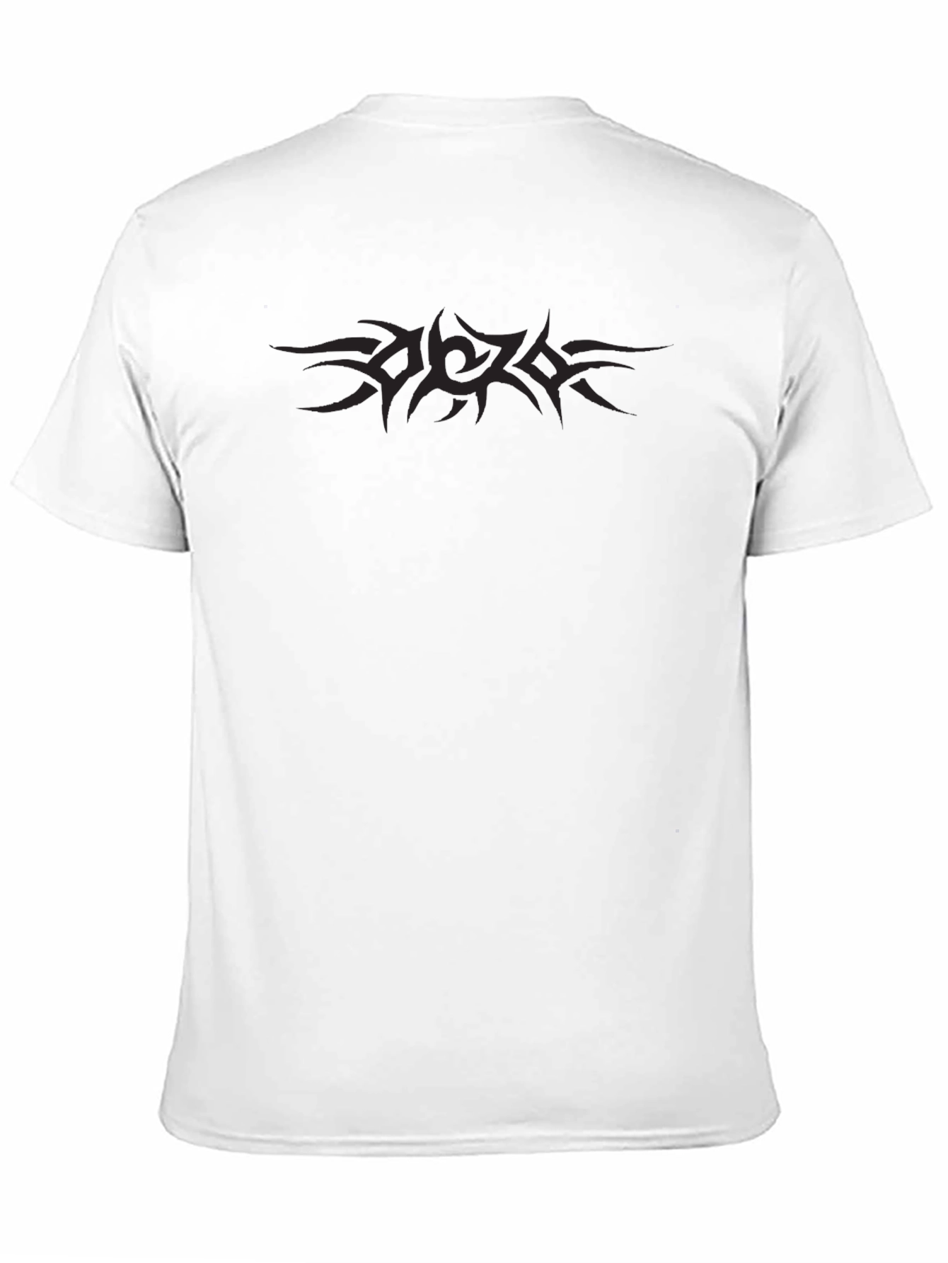 Black Tribal Tattoo Style Graphic Tee