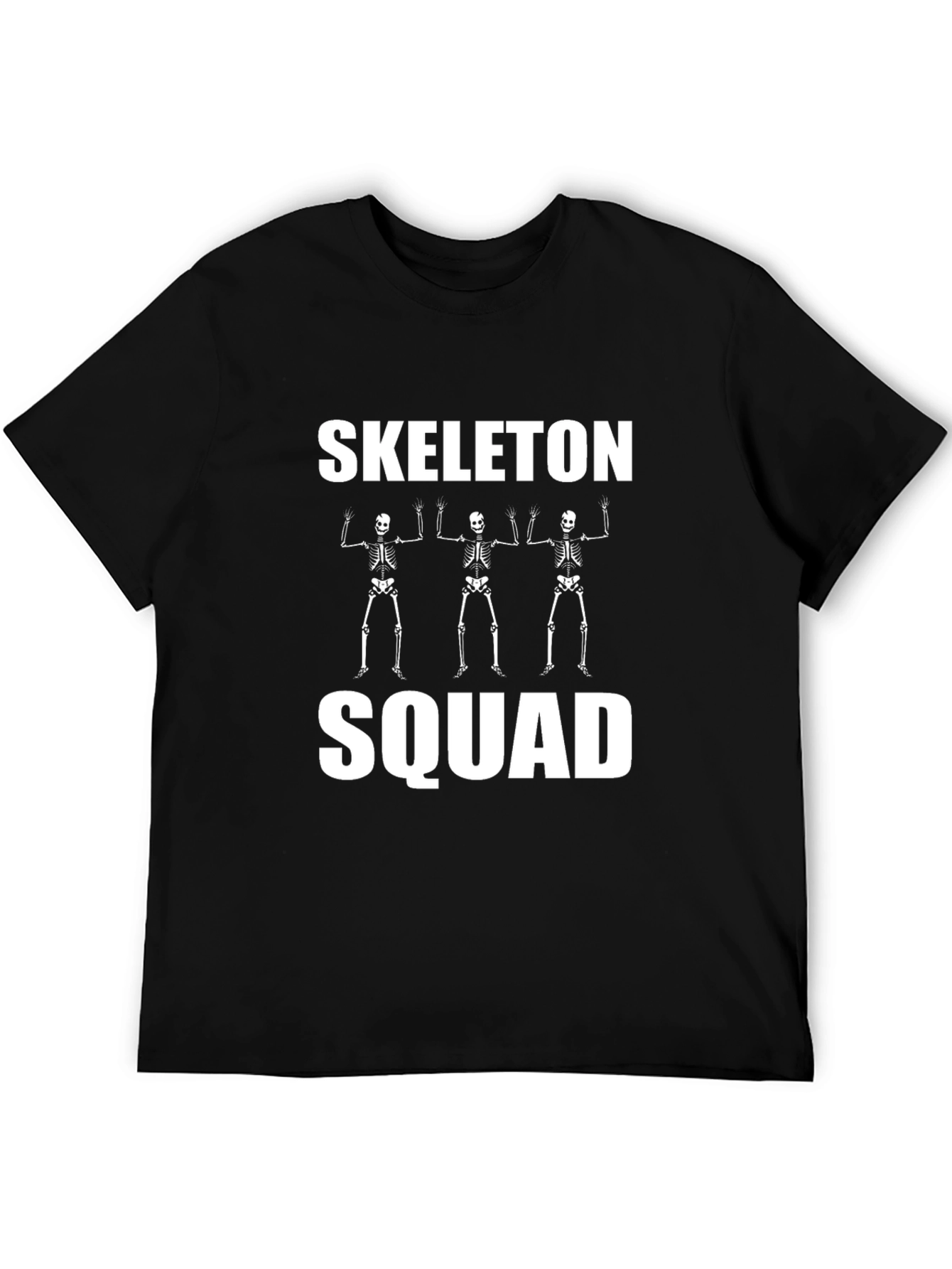 Skeleton Squad Graphic T-Shirt - Spooky Season Tee