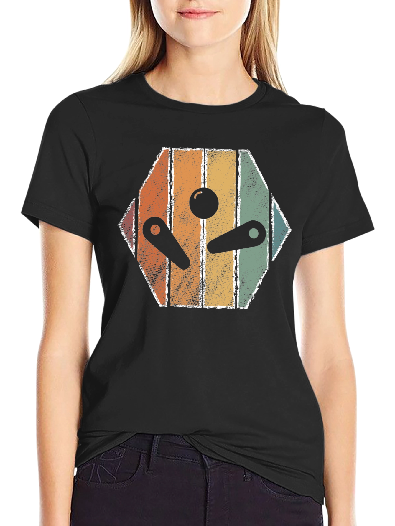 Retro Pinball T-Shirt - Vintage Style