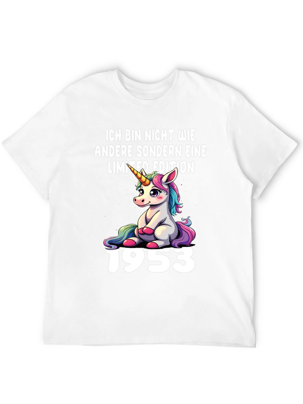 Limited Edition Unicorn 1953 Black T-Shirt