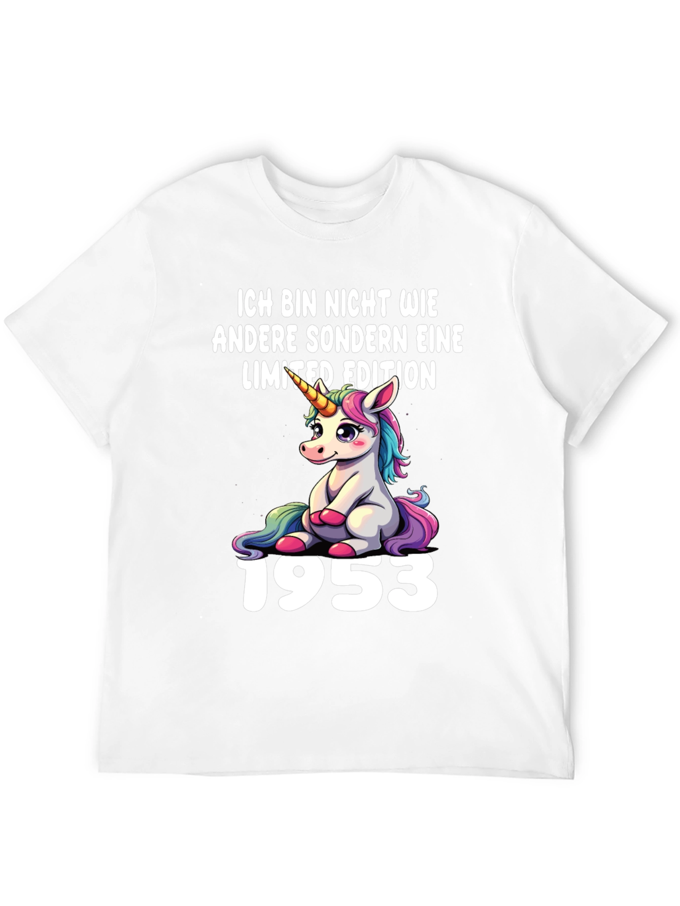 Limited Edition Unicorn 1953 Black T-Shirt