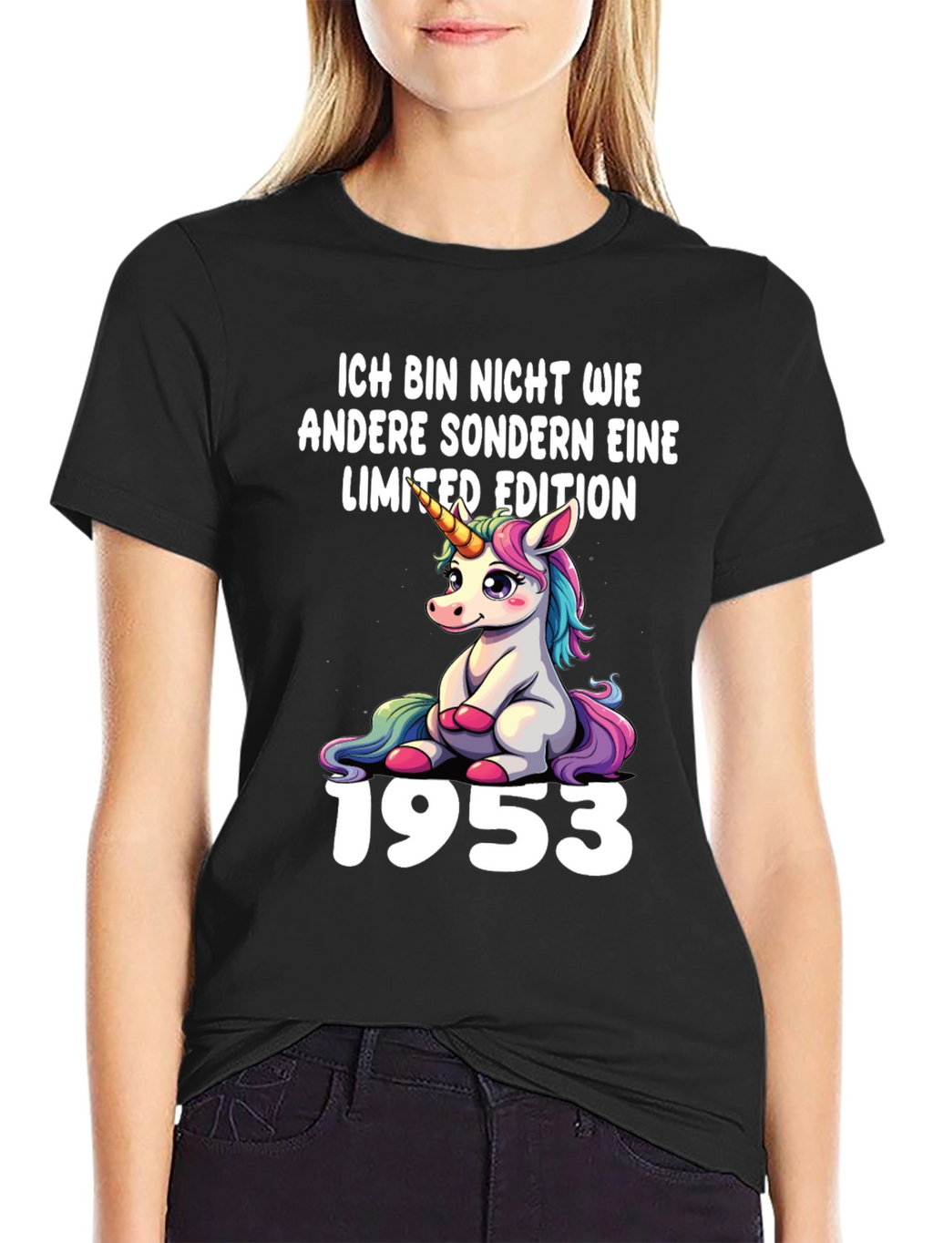 Limited Edition Unicorn 1953 Black T-Shirt