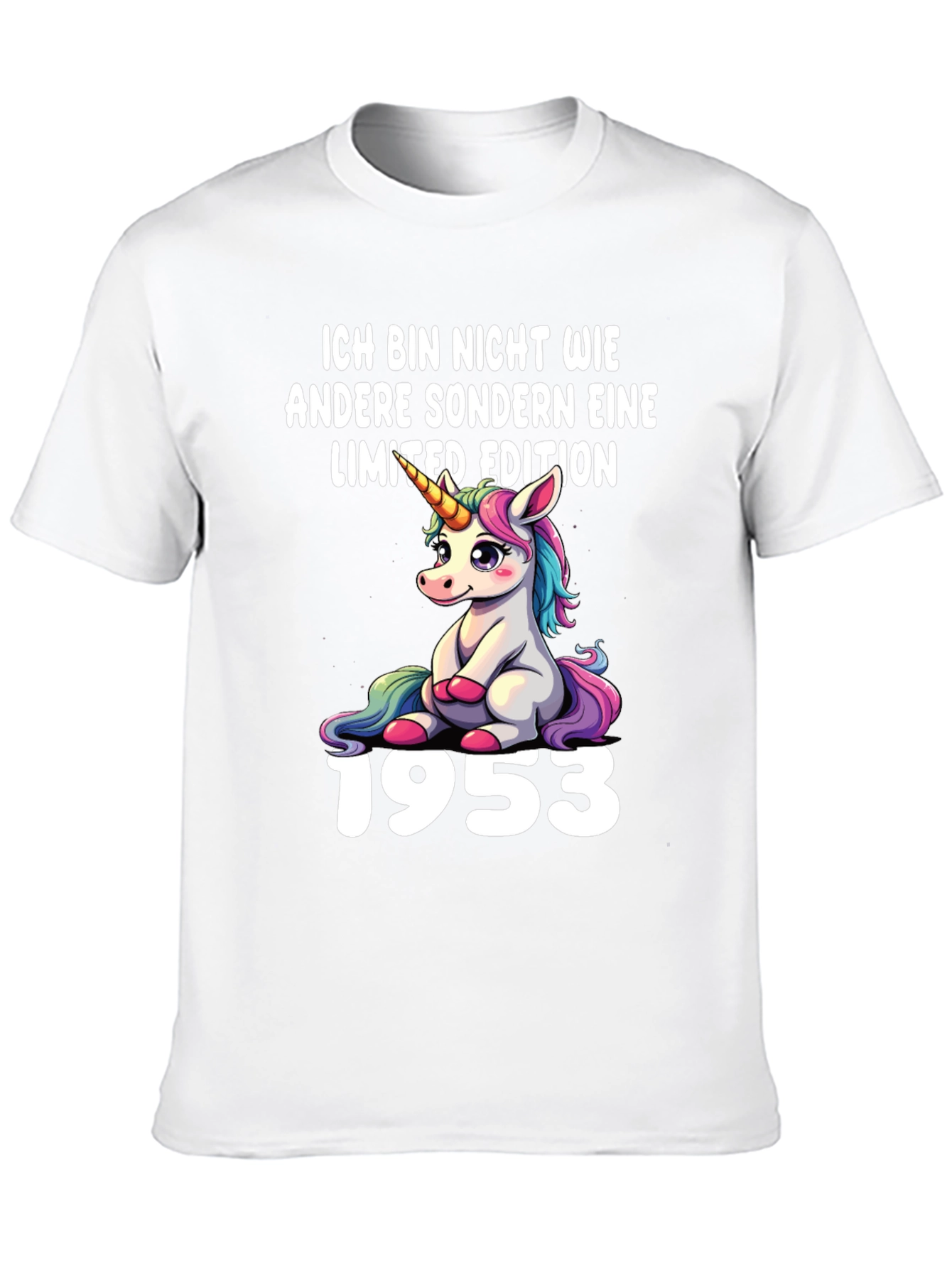 Limited Edition Unicorn 1953 Black T-Shirt