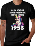Limited Edition Unicorn 1953 Black T-Shirt