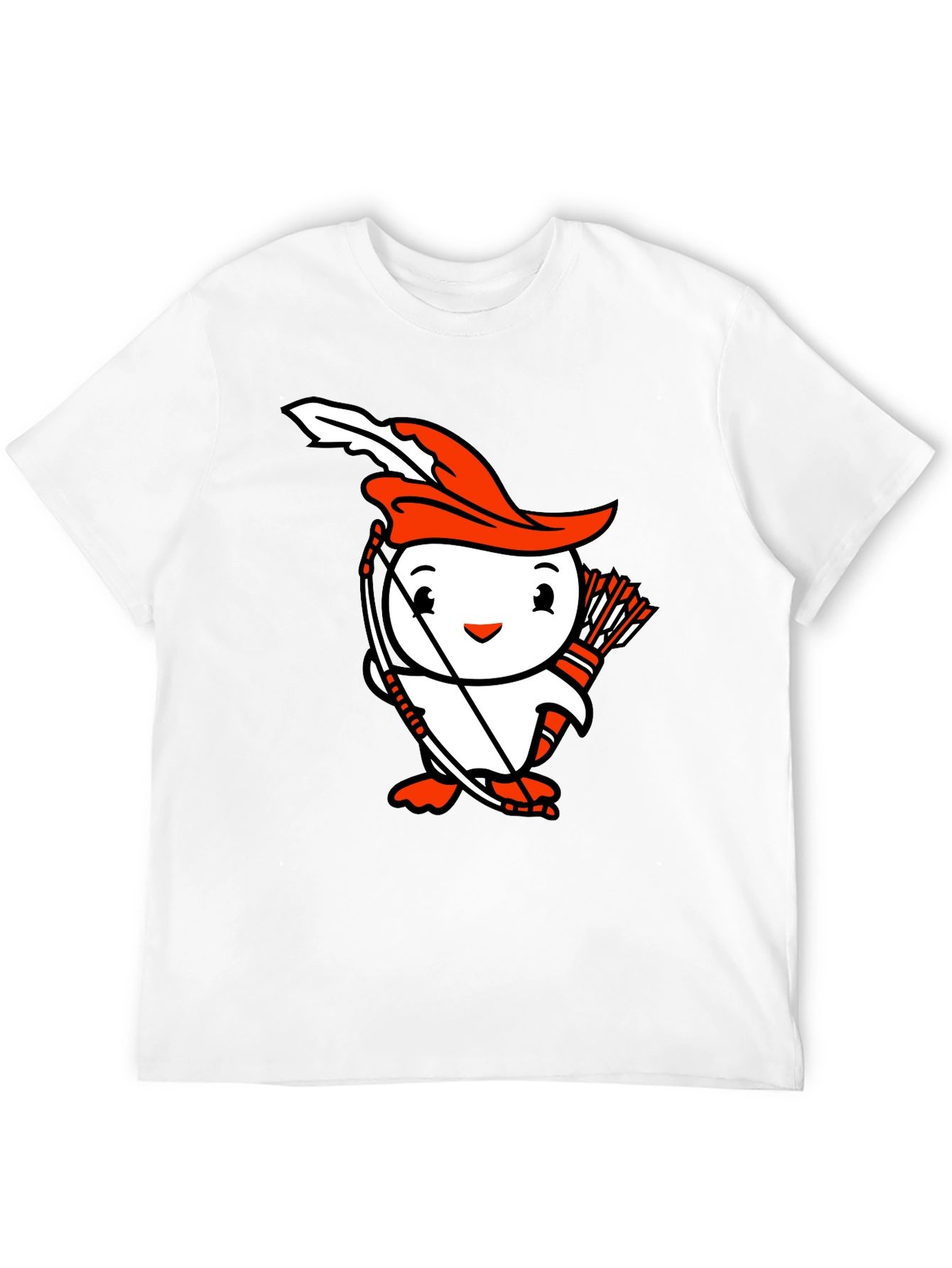 Penguin Archer Graphic T-Shirt - Black