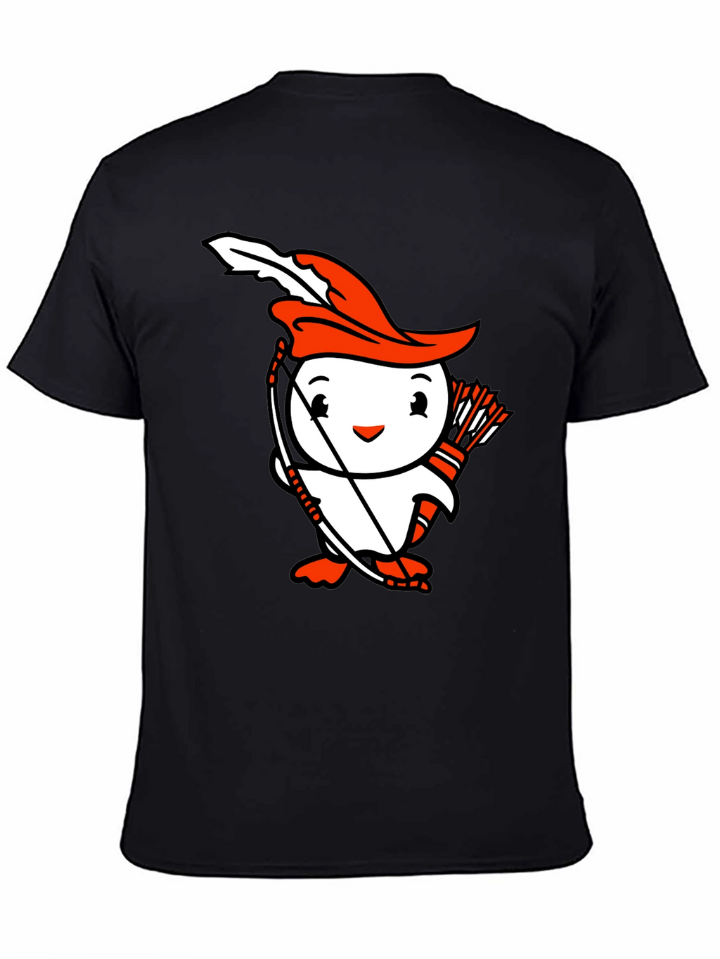 Penguin Archer Graphic T-Shirt - Black