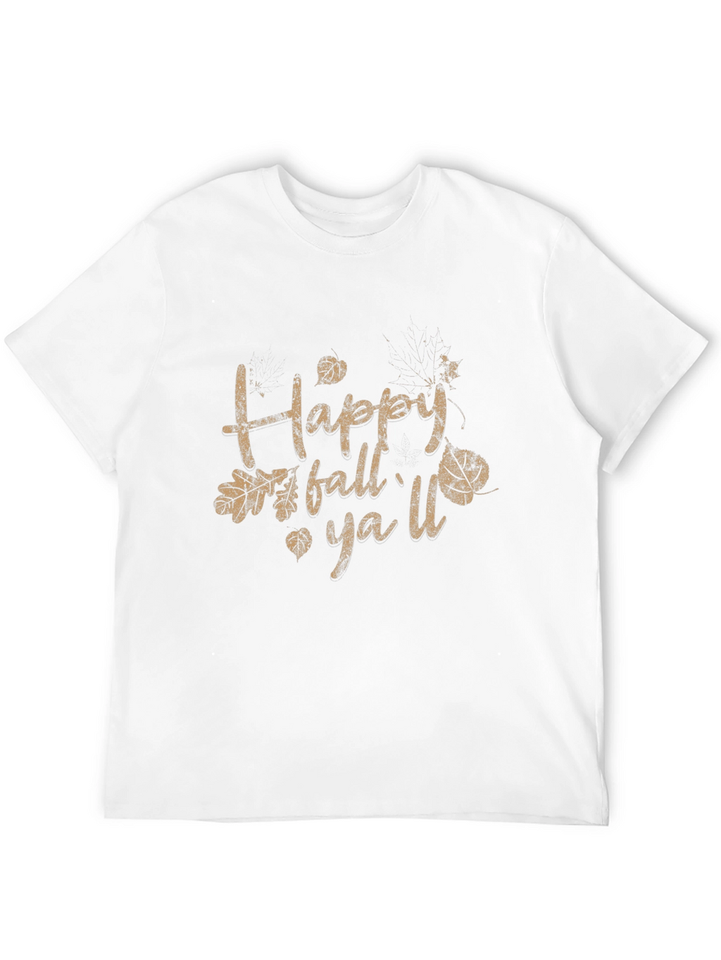 Happy Fall Yall T-Shirt - Black