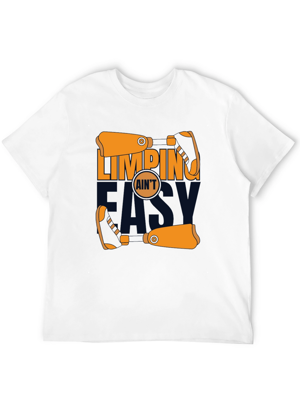 Limping Aint Easy Graphic Tee