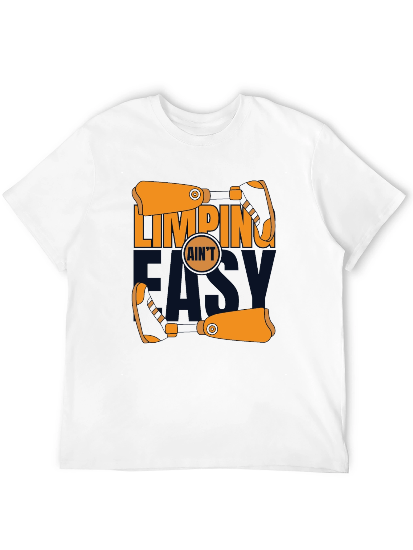 Limping Aint Easy Graphic Tee