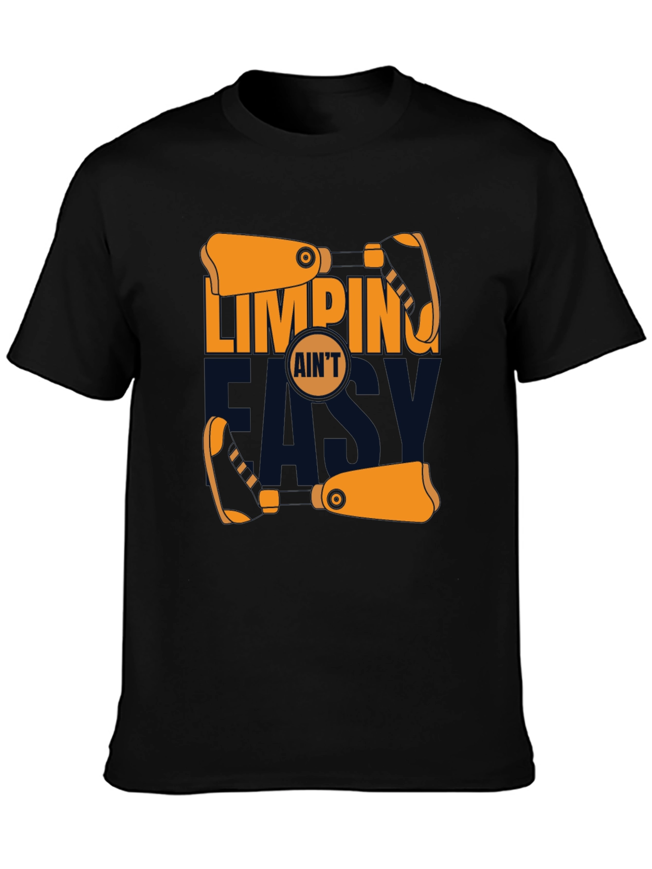 Limping Aint Easy Graphic Tee