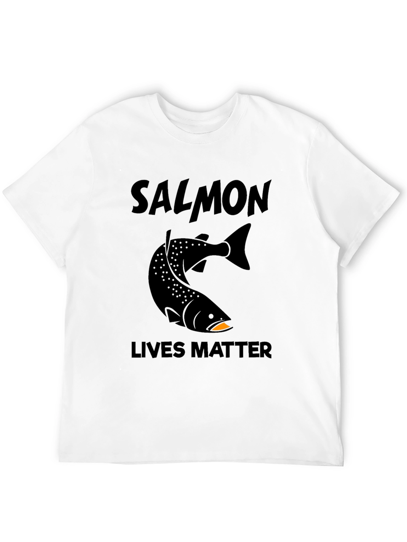 Salmon Lives Matter Graphic T-Shirt