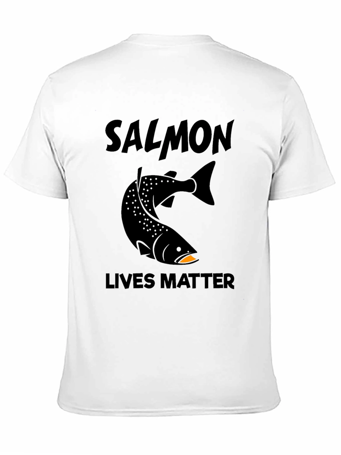 Salmon Lives Matter Graphic T-Shirt