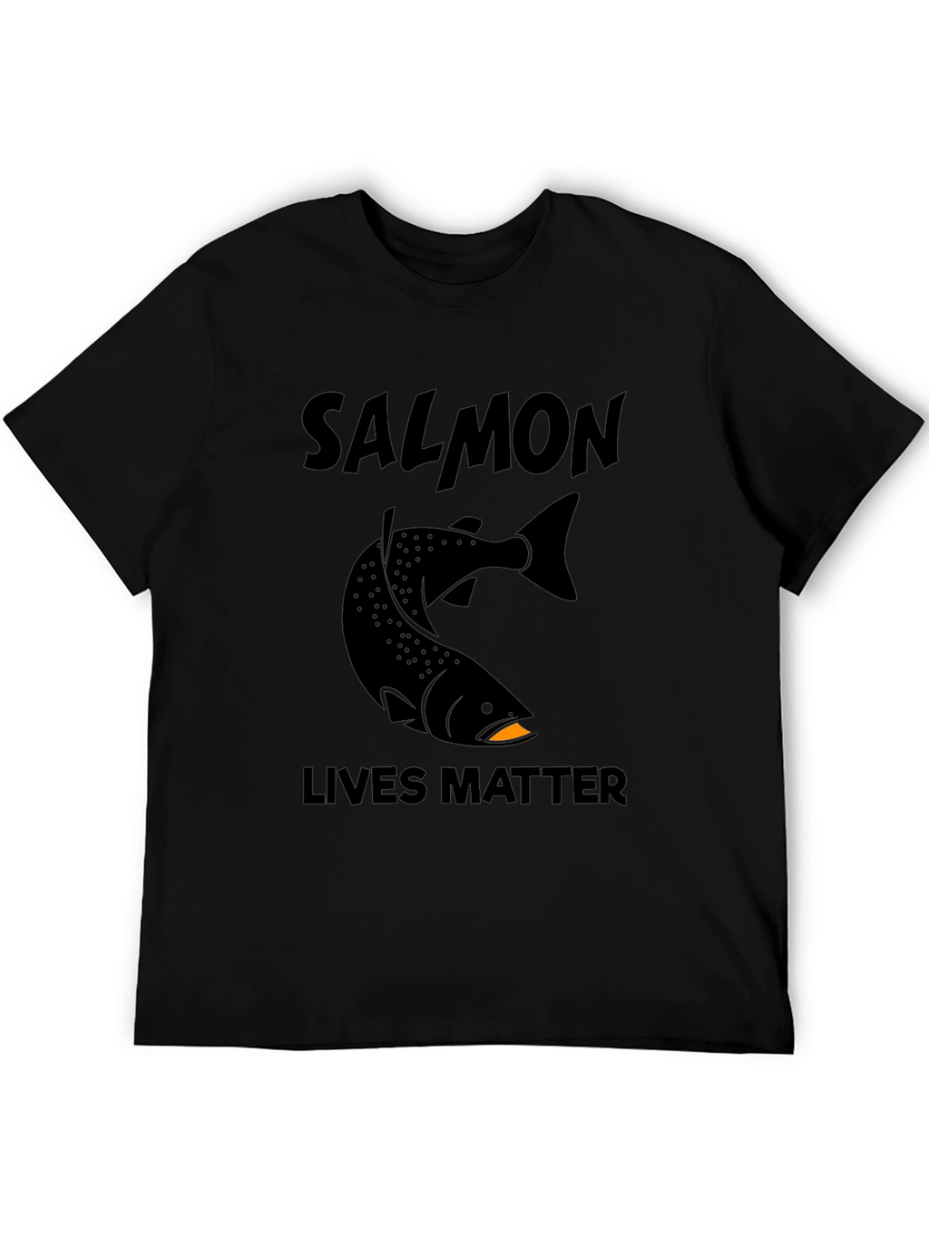 Salmon Lives Matter Graphic T-Shirt