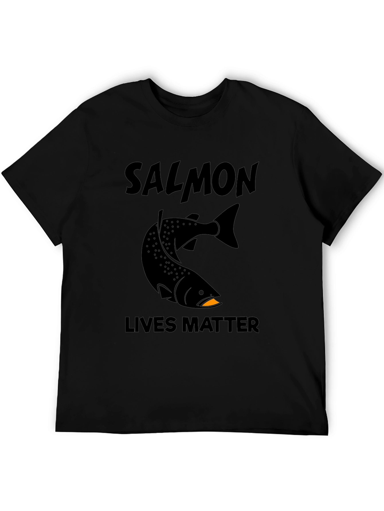 Salmon Lives Matter Graphic T-Shirt
