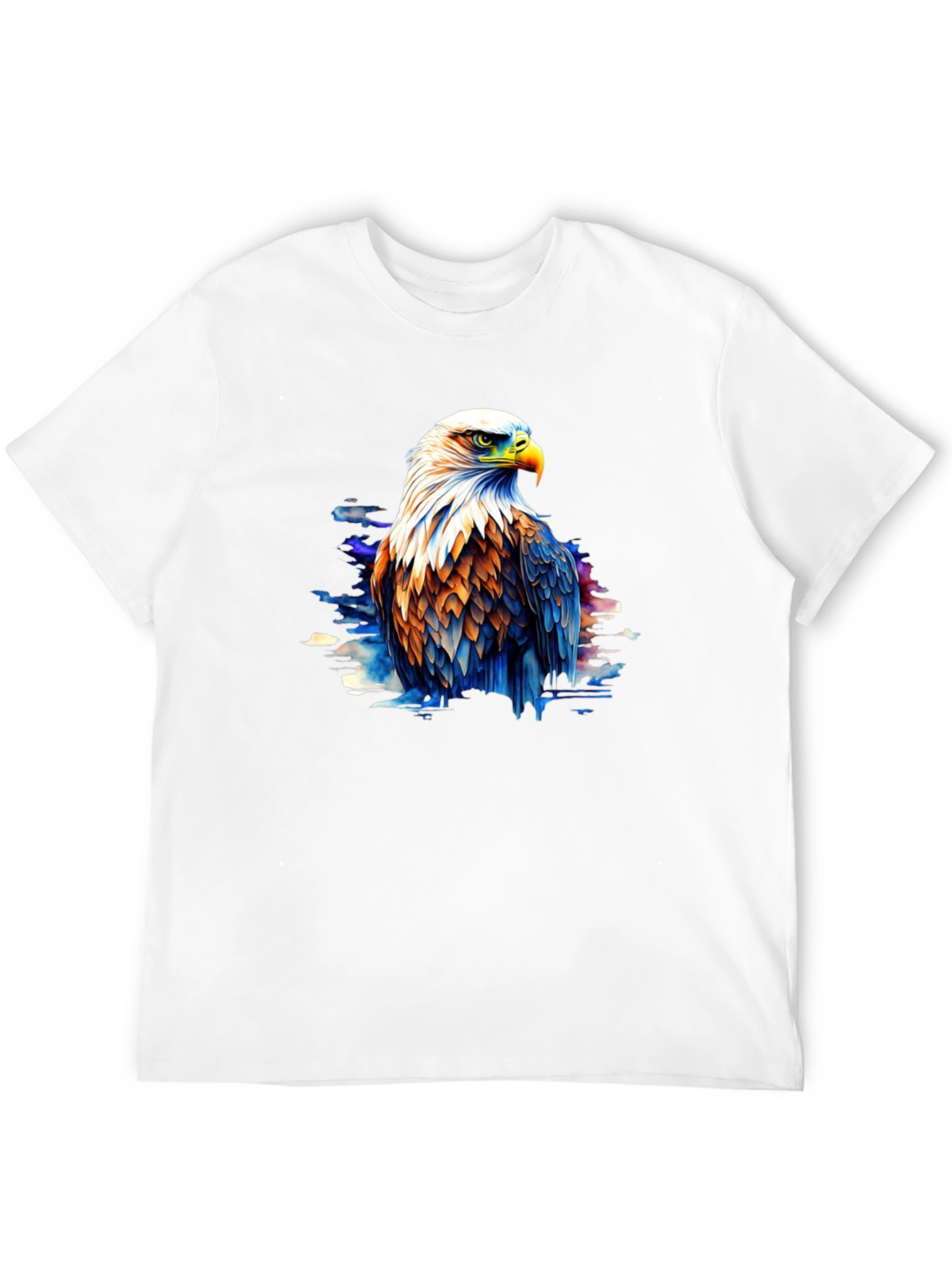 Eagle Graphic Black T-Shirt for Men