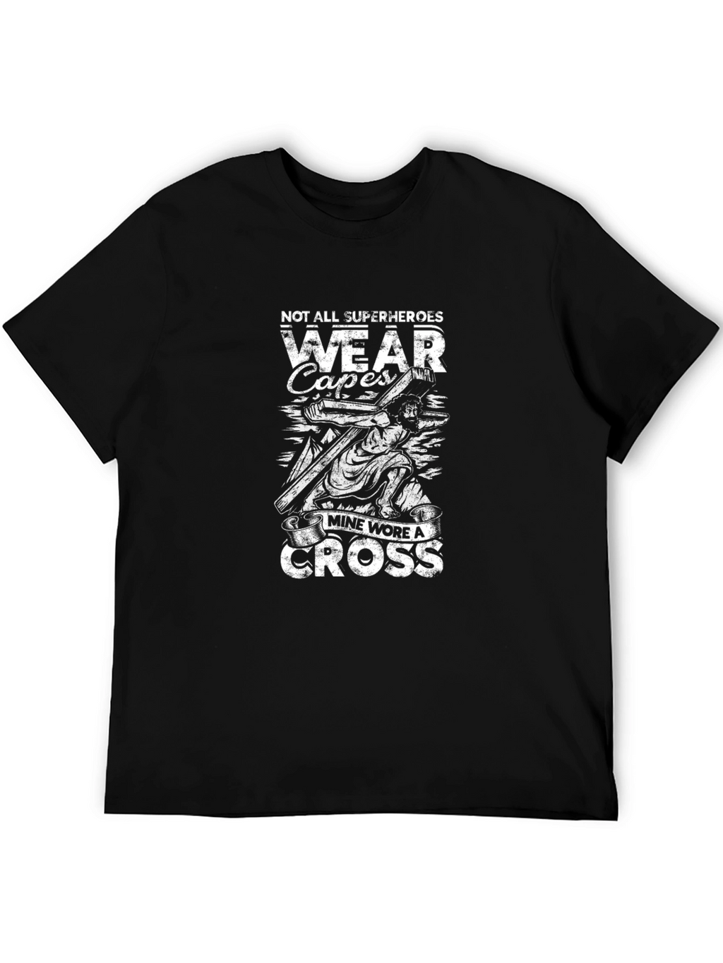 Faith-Inspired T-Shirt: Not All Superheroes Wear Capes