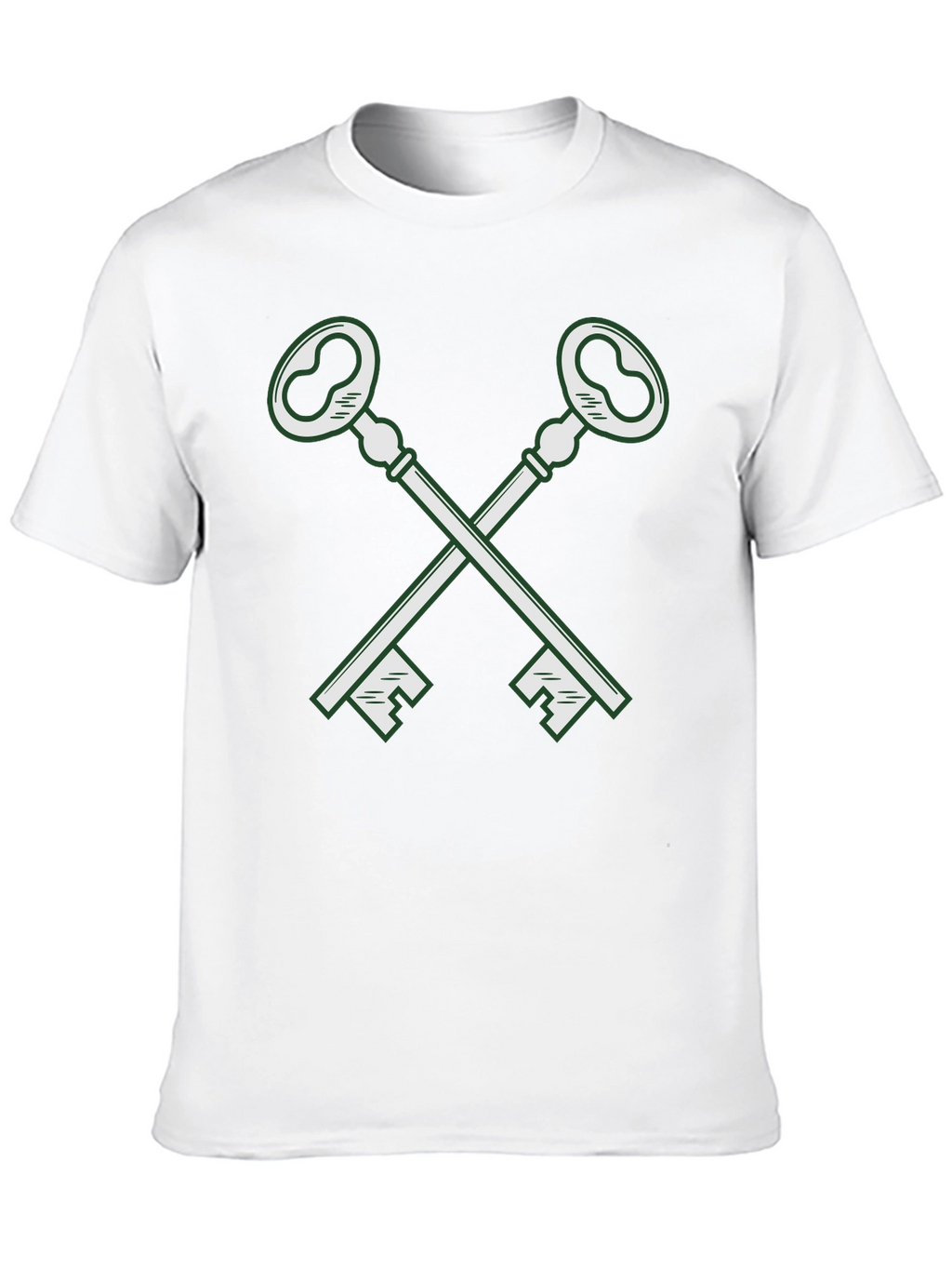 Crossed Keys Graphic Tee - Classic Cool