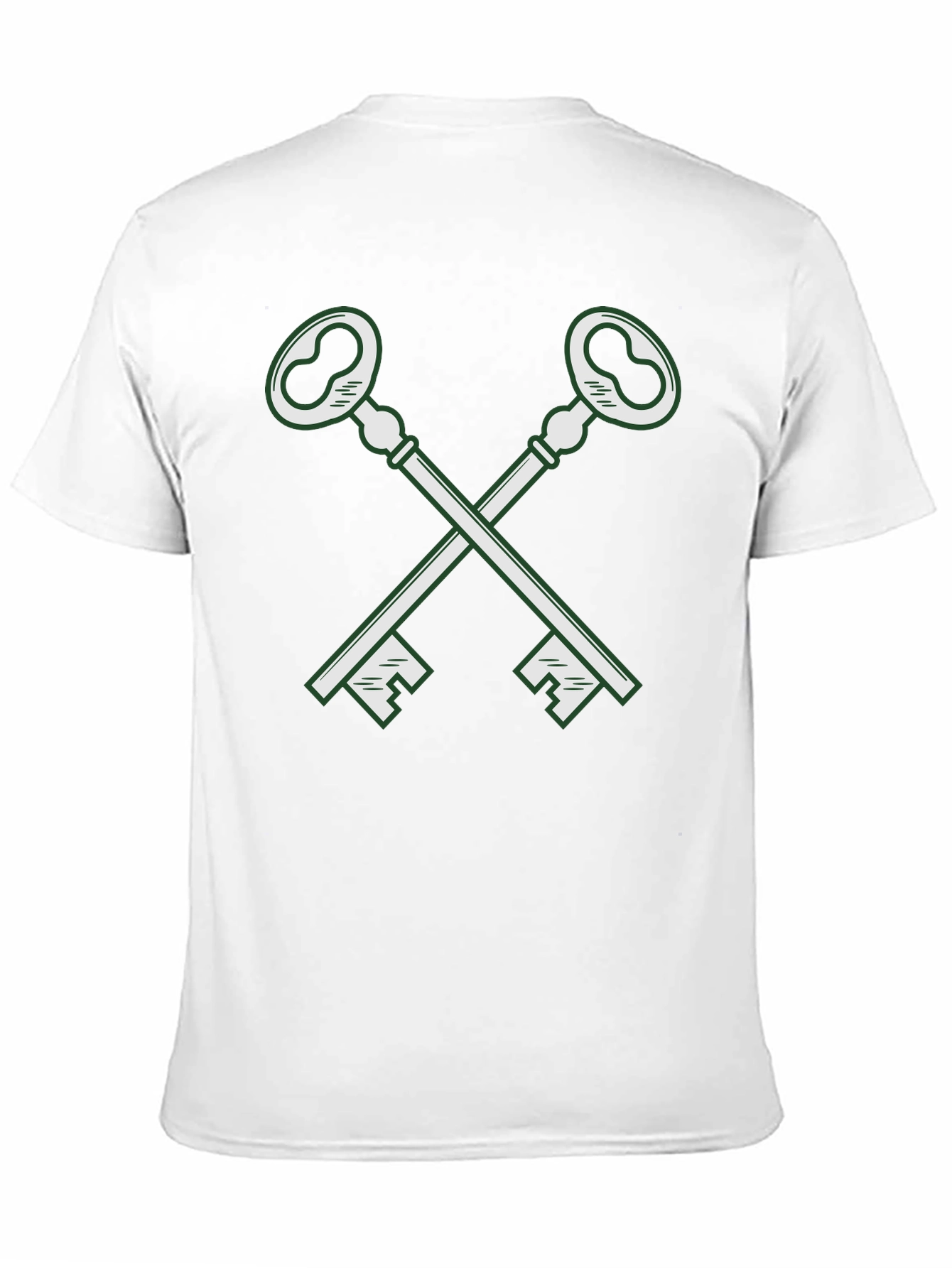 Crossed Keys Graphic Tee - Classic Cool