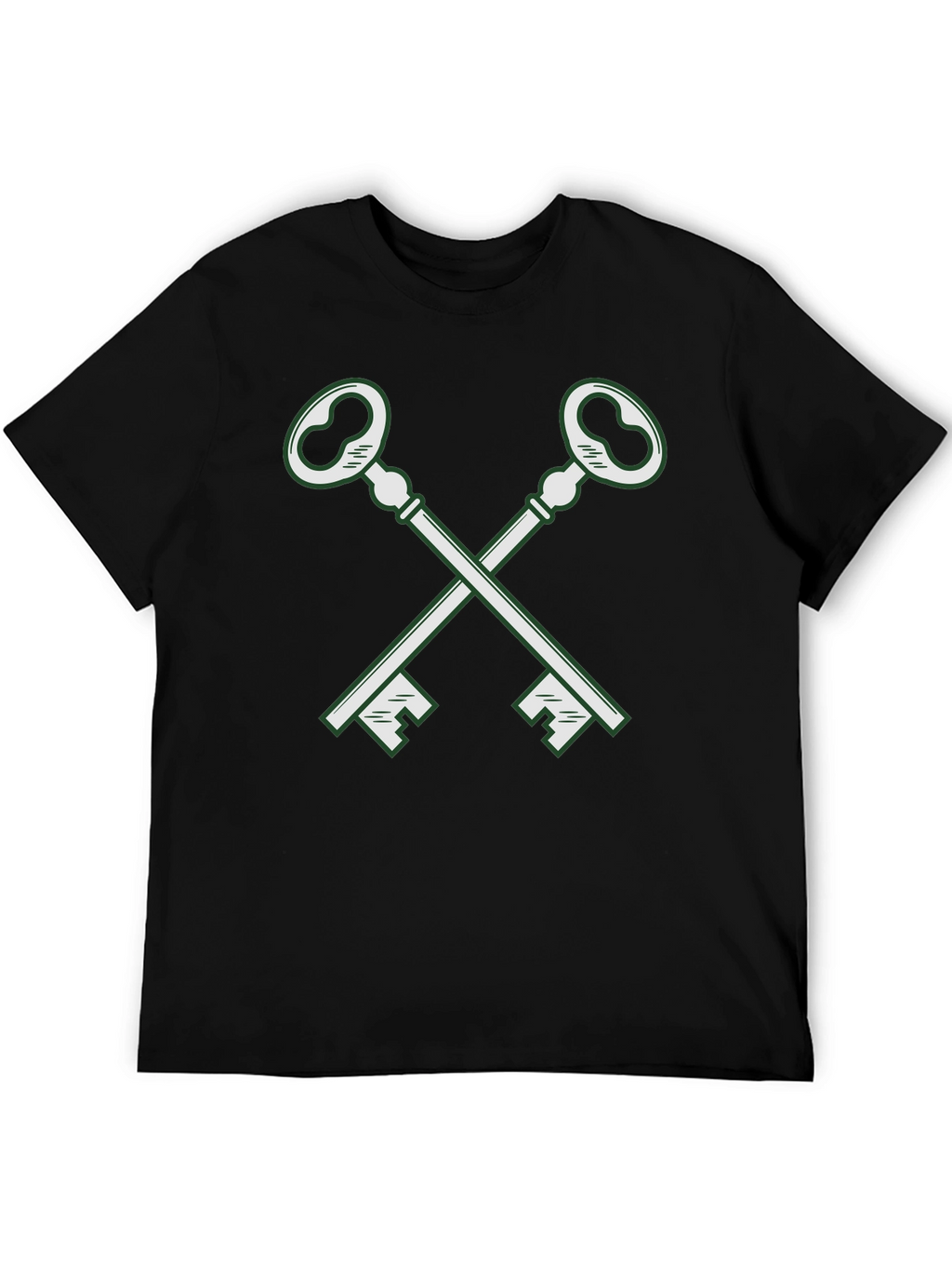 Crossed Keys Graphic Tee - Classic Cool