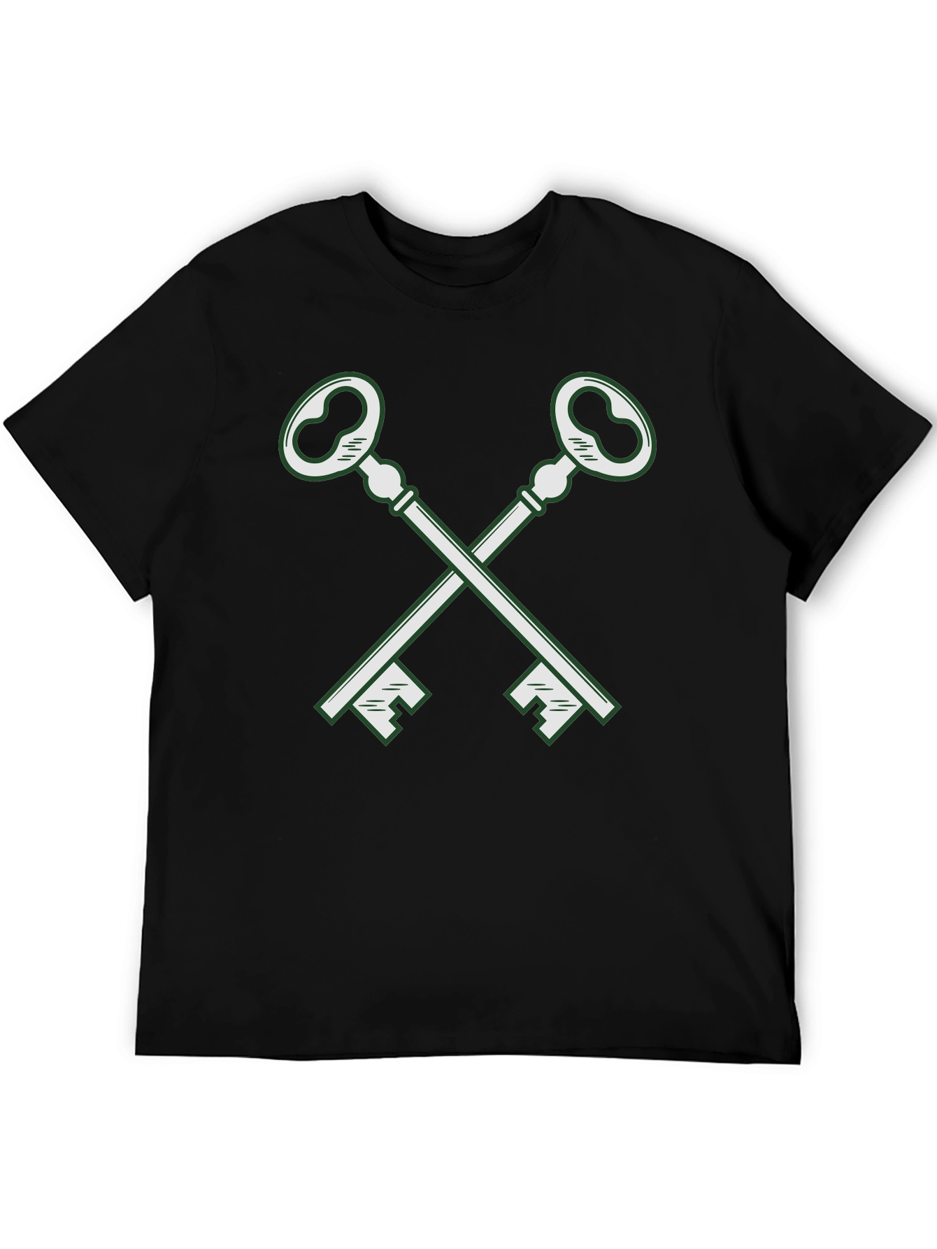 Crossed Keys Graphic Tee - Classic Cool